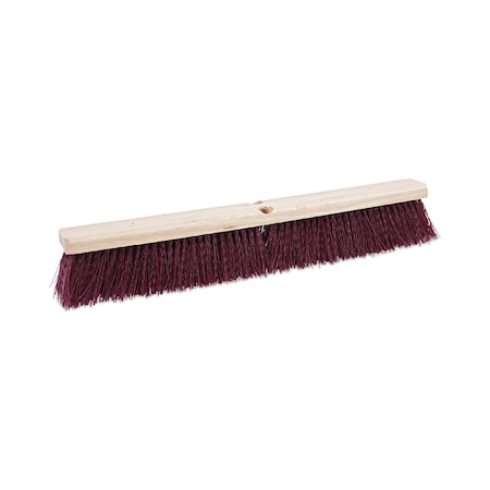 Boardwalk 24 in Sweep Face Broom Head, Maroon BWK20324